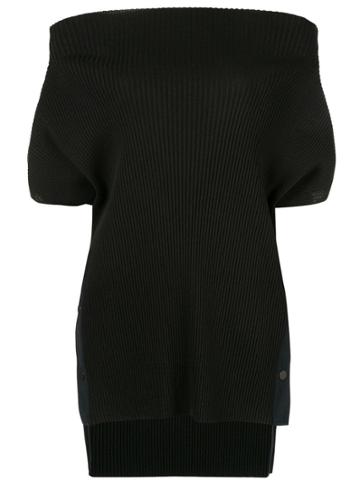 Ujoh Ribbed Top - Black