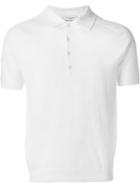 Paolo Pecora Classic Polo Shirt, Men's, Size: S, White, Cotton/polyamide