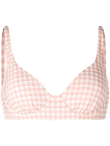 Tory Burch Tartan Bikini - Pink