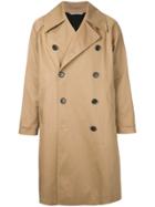 N. Hoolywood Classic Style Trench Coat - Nude & Neutrals