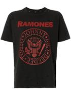 R13 Ramones Boy Cotton Short-sleeved T-shirt - Black