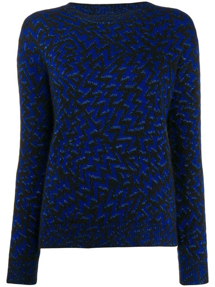 Saint Laurent Embroidered Jumper - Black