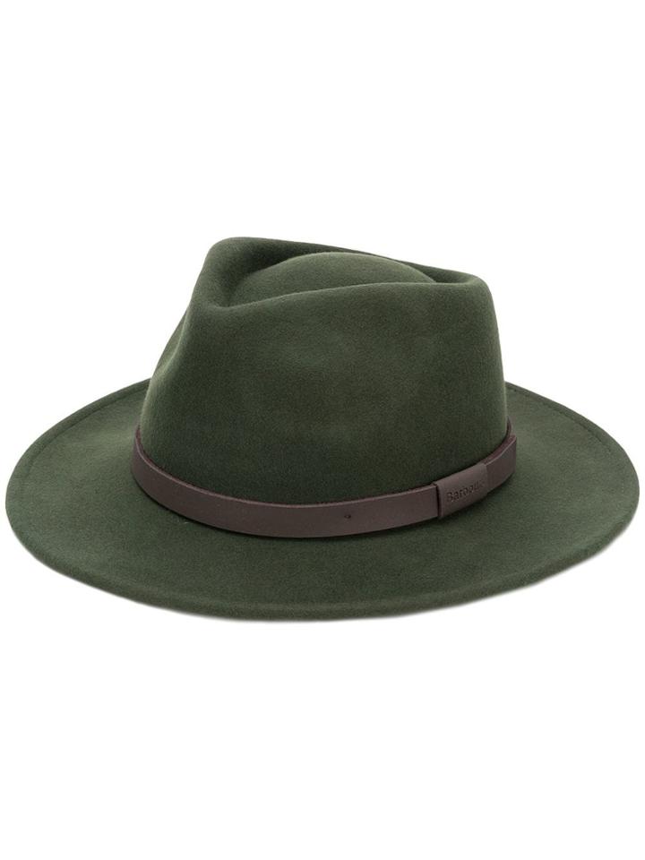 Barbour Wide Brim Hat - Green