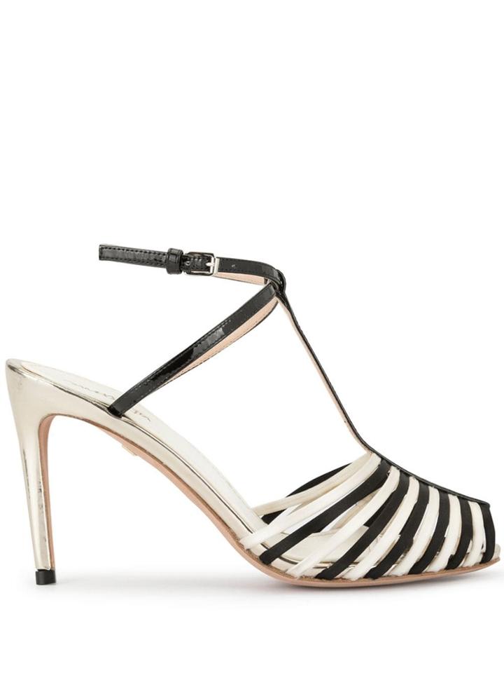 Giambattista Valli Contrast Open-toe Sandals - White