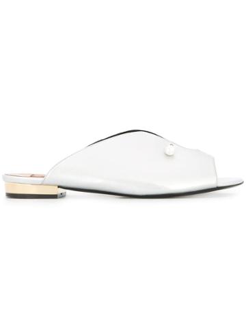 Coliac Lucilla Mules - Metallic