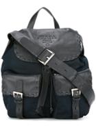 Prada Vintage Stitch Trim Backpack