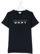 Dkny Kids Logo Print T-shirt - Blue