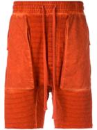 Thom Krom Relaxed-fit Shorts - Orange