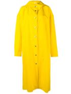 A.w.a.k.e. Long Raincoat - Yellow & Orange