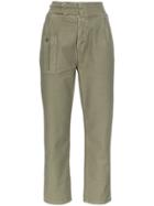 Frame Utility Service Cargo Trousers - Green