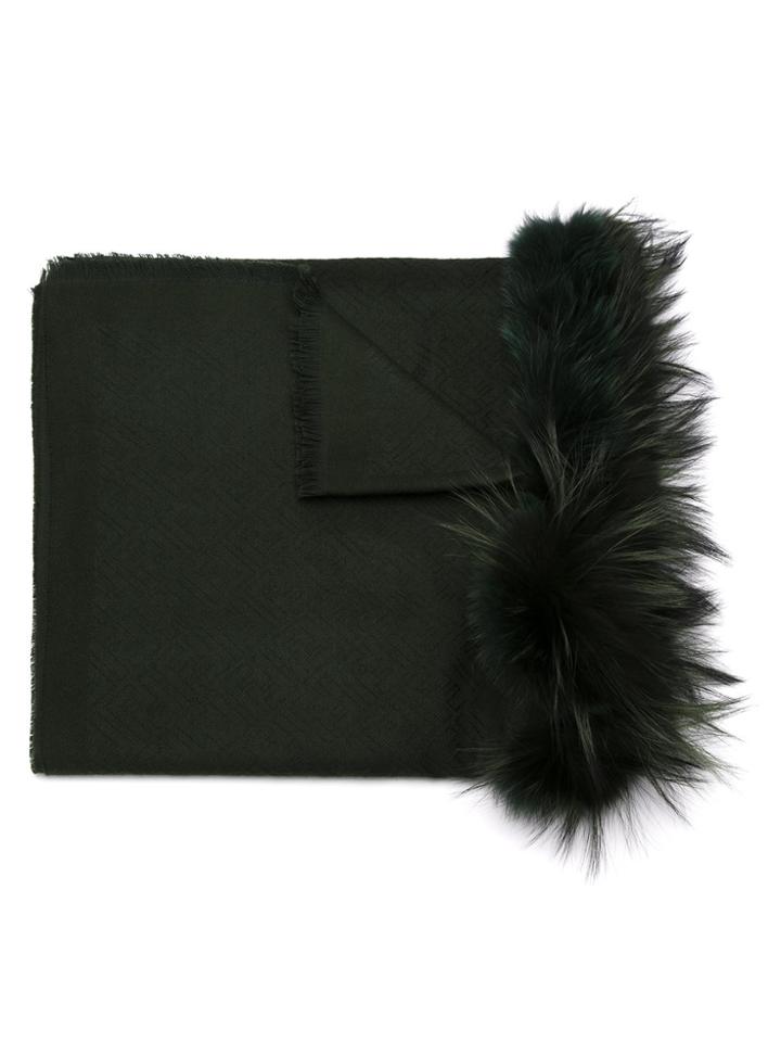Fendi Fendi Fxt0858mh F04s4 Natural (other)->silk - Green