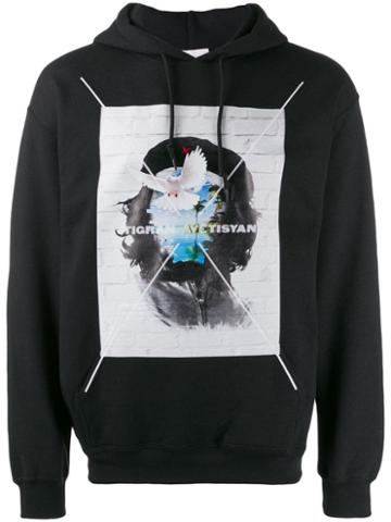 Tigran Avetisyan Guevara Print Hoodie - Black