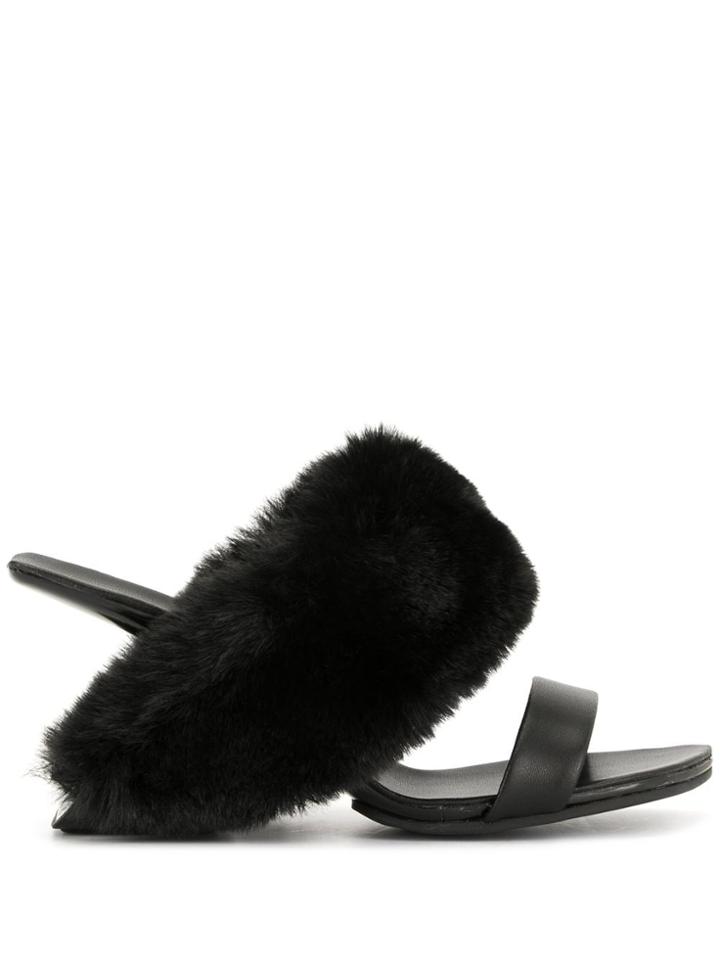 United Nude Loop Teddy Sandals - Black