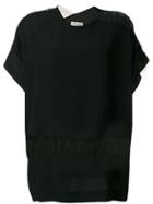 Maison Margiela Organza Panel T-shirt - Black