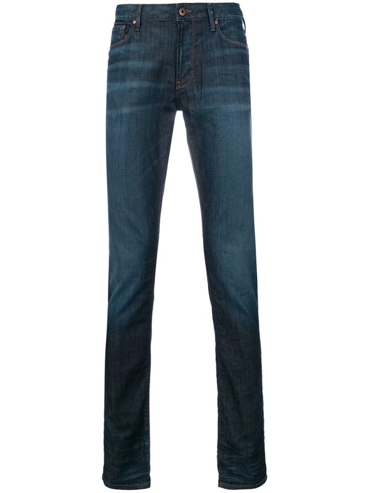 Emporio Armani Regular Fit Jeans - Blue