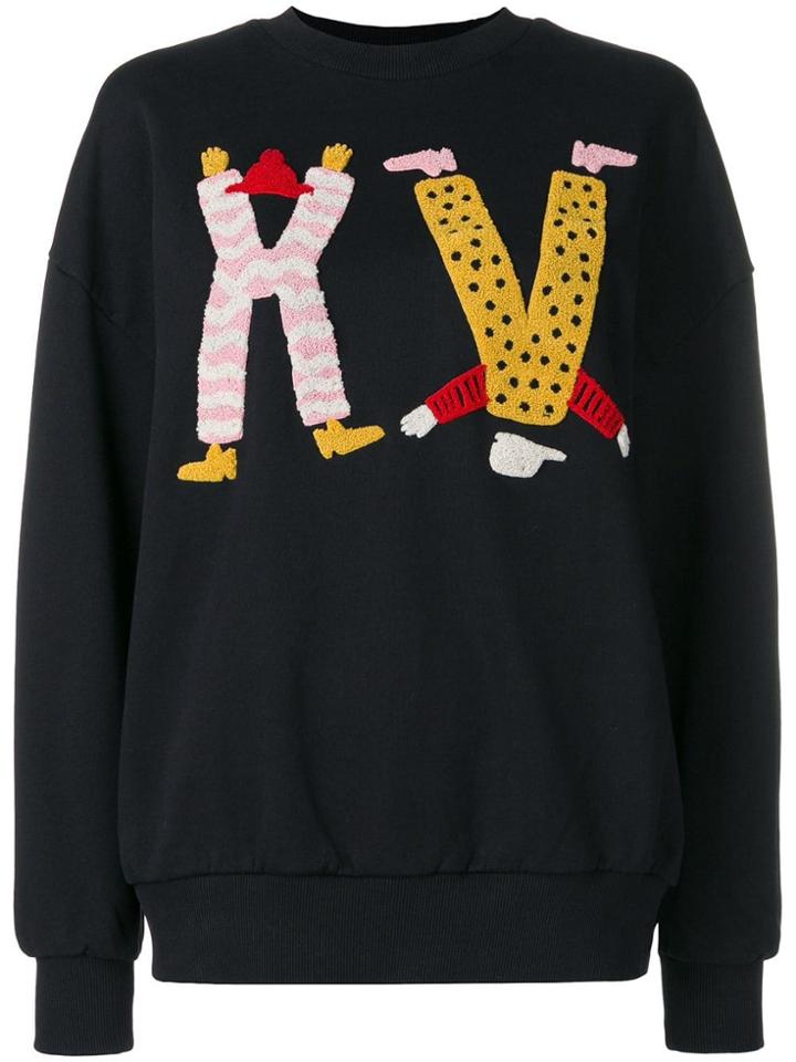 Henrik Vibskov Front Logo Sweatshirt - Black