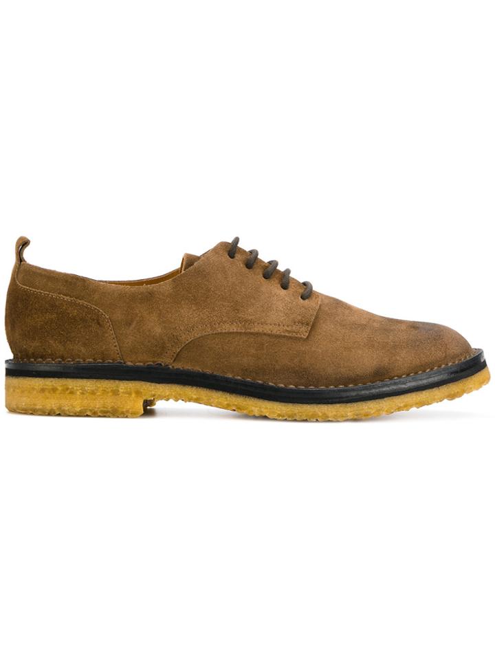 Buttero Classic Lace-up Shoes - Nude & Neutrals