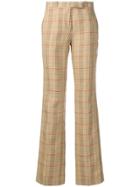 Etro Checked Trousers - Neutrals