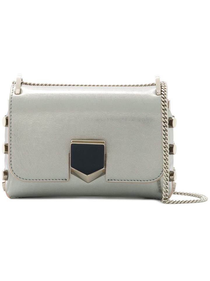 Jimmy Choo Lockett Crossbody Bag - Grey