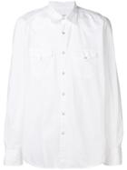 Eleventy Pointed Collar Shirt - White