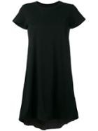 Sacai Cupro Insert T-shirt Dress, Women's, Size: 3, Black, Cotton/cupro/polyester