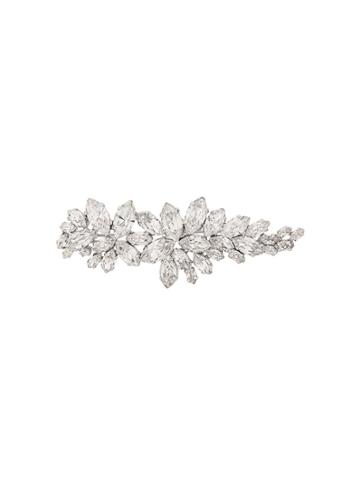 Christian Dior X Susan Caplan 1992 Archive Leaf Design Crystal Brooch
