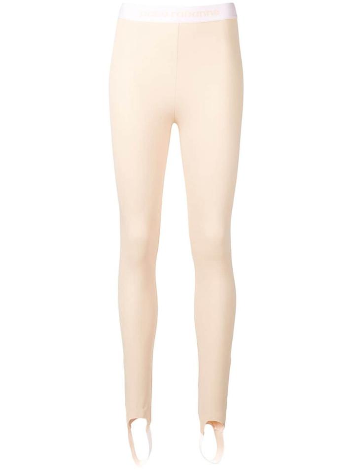 Paco Rabanne Fitted Leggings - Nude & Neutrals