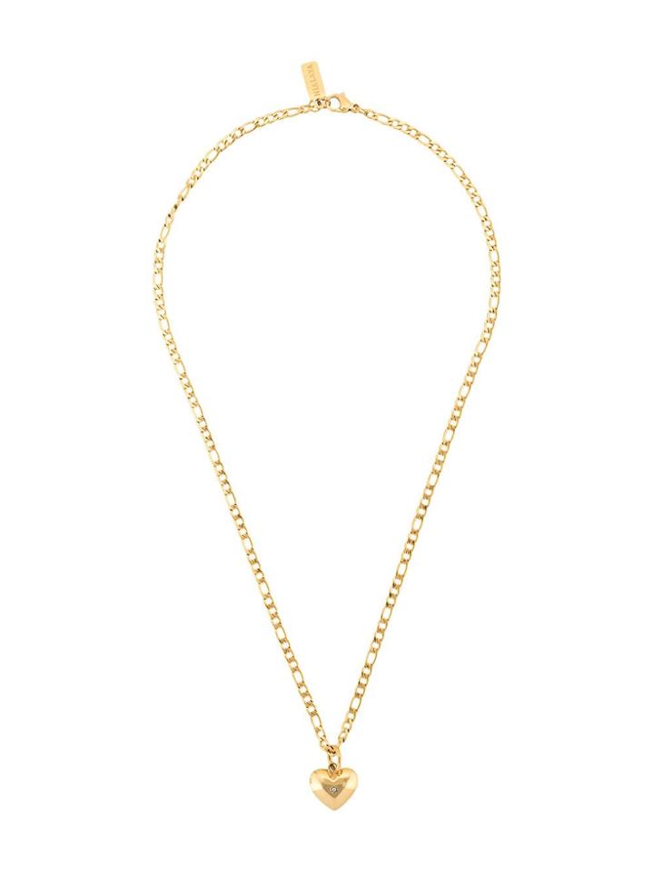 Nialaya Jewelry Heart Pendant Necklace - Gold