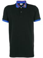 Paul & Joe Stripe Embellished Polo Shirt - Black
