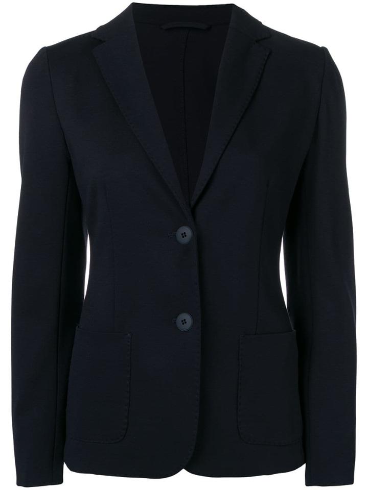 Max Mara Studio Single-breasted Blazer - Blue