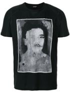 Tom Rebl Portrait Print T-shirt - Black