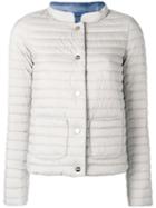 Herno Padded Jacket, Size: 40, Grey, Polyamide/polyurethane