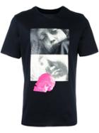 Cy Choi Graphic Print T-shirt, Men's, Size: Small, Black, Cotton