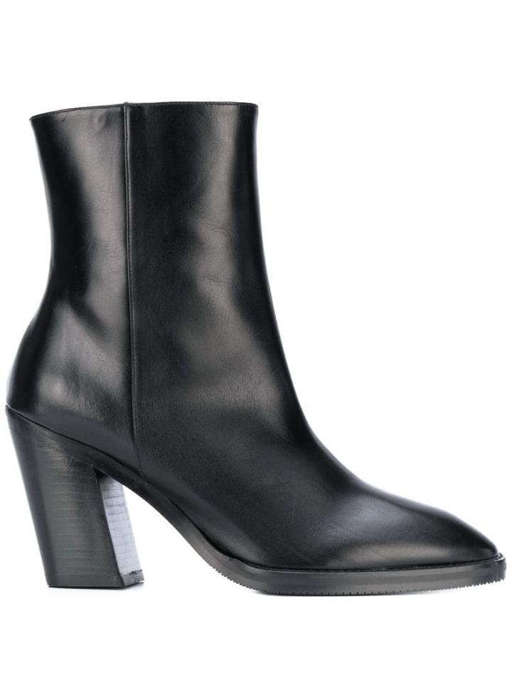 Stuart Weitzman Wynter Ankle Boots - Black