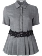 P.a.r.o.s.h. 'leena' Shirt, Women's, Size: Medium, Grey, Acrylic/wool/virgin Wool