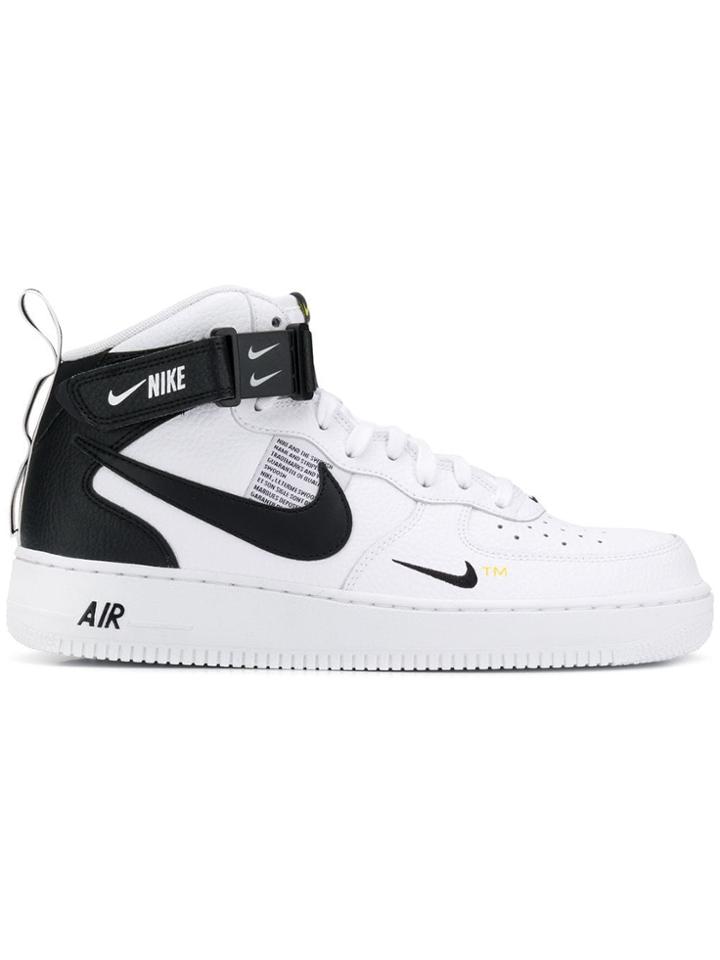 Nike Nike 804609 White Black Tour Yellow Furs & Skins->leather