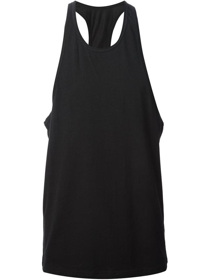 Dsquared2 Loose Tank Top, Men's, Size: Large, Black, Cotton/spandex/elastane