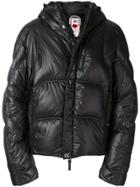 Kru Padded Zip-up Jacket - Black