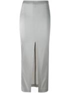 Romeo Gigli Vintage Front Slit Maxi Skirt