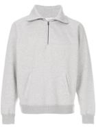 The North Face Zip Neck Jumper - Grey