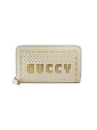 Gucci Guccy Zip Around Wallet - Nude & Neutrals