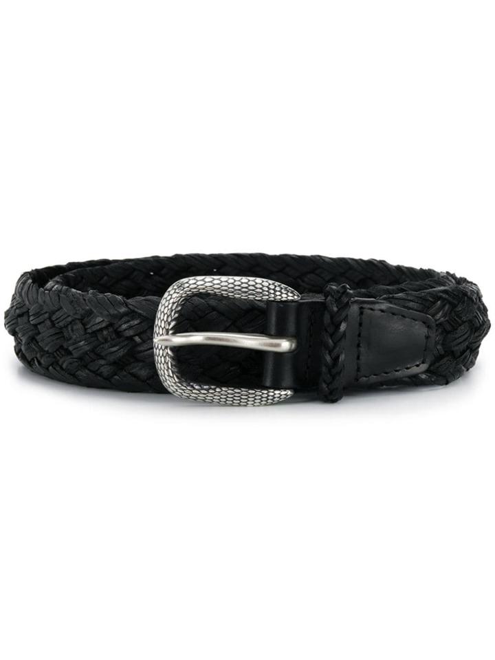 Orciani Plaited Belt - Black
