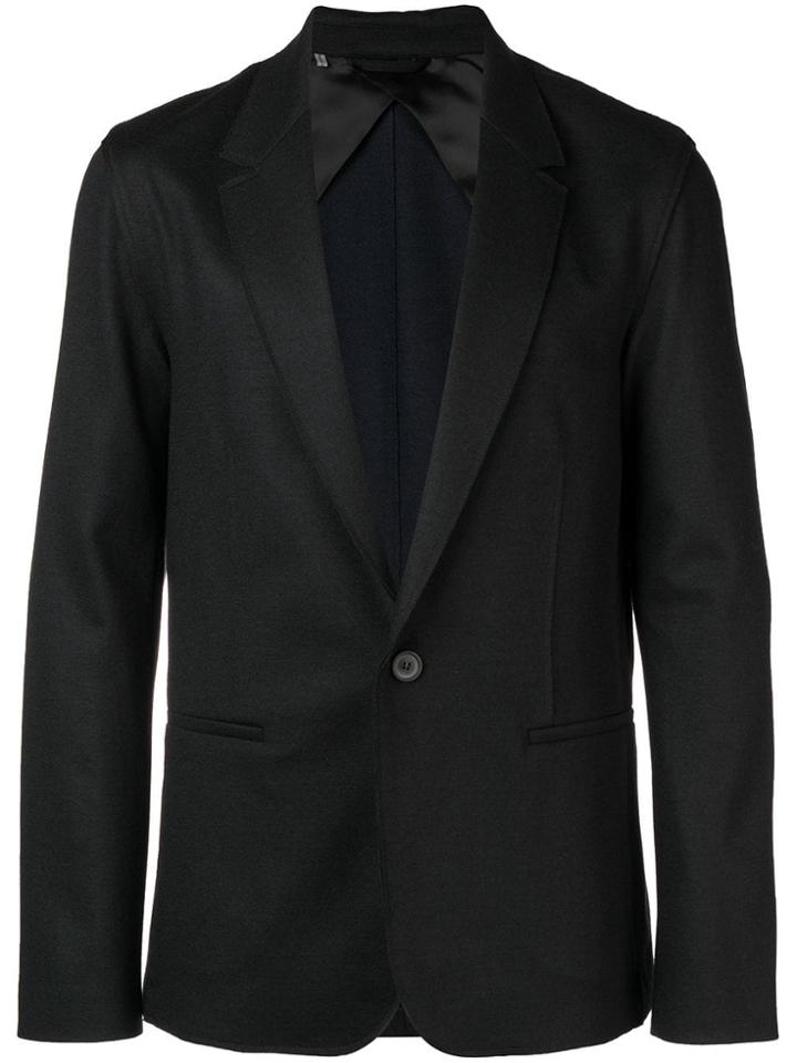 Lanvin Buttoned Blazer Jacket - Black