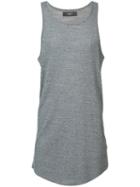 Amiri - Tank Top - Men - Cotton/polyester/rayon - M, Grey, Cotton/polyester/rayon
