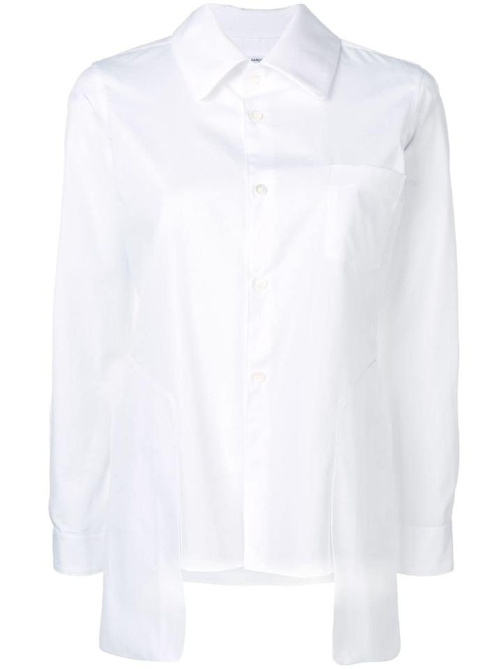 Comme Des Garçons Comme Des Garçons Elongated Side Panel Shirt - White
