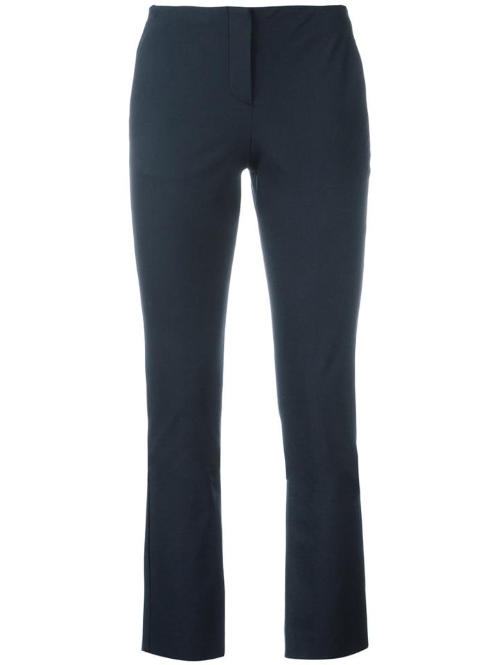 Theory - Tennyson Skinny Trousers - Women - Cotton/nylon/polyester/spandex/elastane - 0, Blue, Cotton/nylon/polyester/spandex/elastane