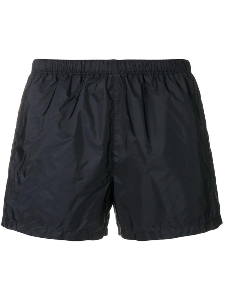 Prada Short Swim Shorts - Blue