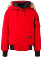 Canada Goose Zipped Parka Coat, Men's, Size: Xs, Red, Cotton/nylon/polyester/feather