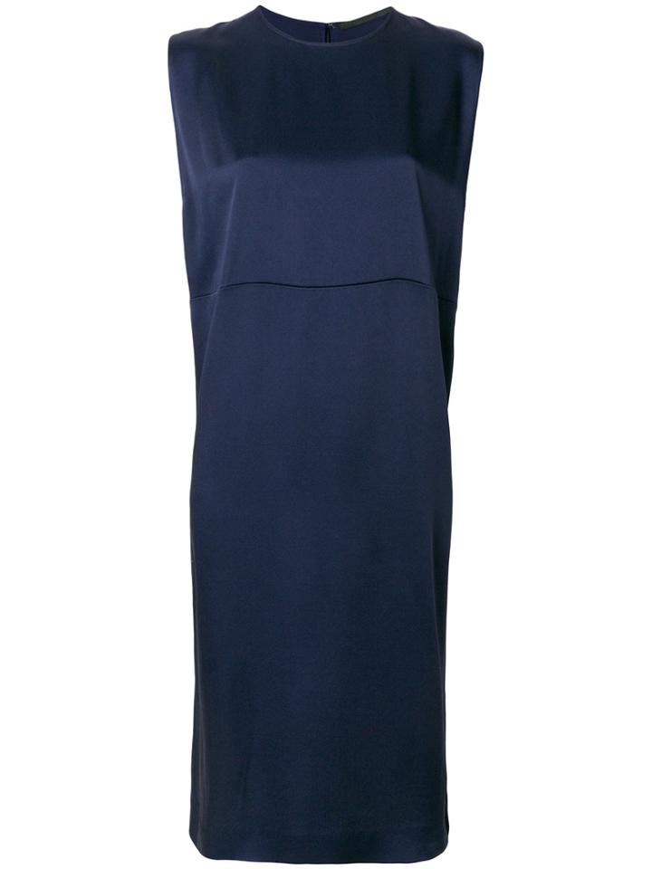 Haider Ackermann Sleeveless Straight Dress - Blue