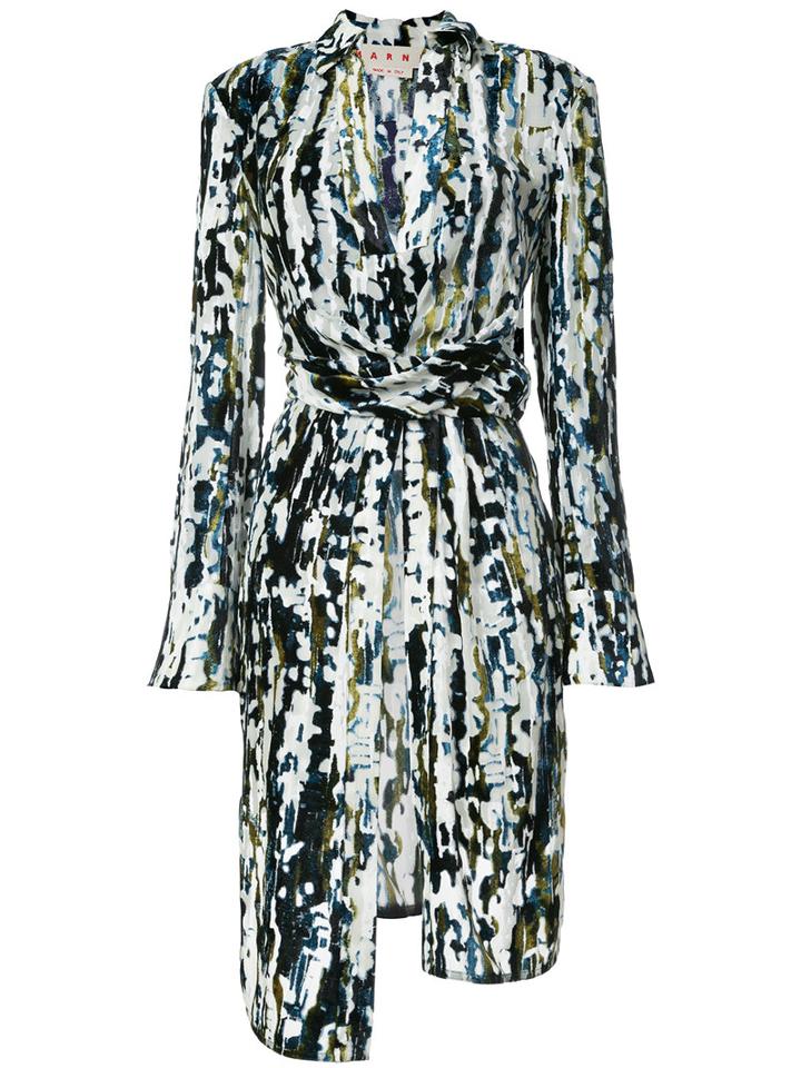 Marni - Abstract Print Shirt - Women - Silk/viscose - 36, Silk/viscose